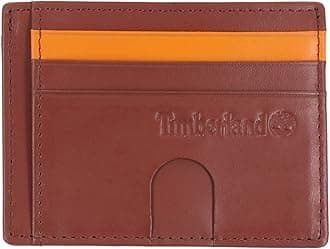 TimberlandMen's Slim Leather Front Pocket Credit Card Holder Wallet