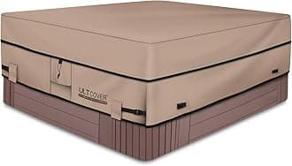 ULTCOVER Waterproof 600D Polyester Square Hot Tub Cover Outdoor SPA Covers 80 x 80 inch