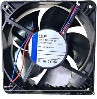 Inverter Cooling Fan for ebmpapst 4414M DC24V 4.1W Frequency Converter Cooling Fan Replacement
