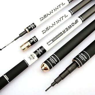 Telescopic Fishing Rods 12FT 13FT 15FT 16FT 18FT 21FT 24FT Carbon Fiber Rod Ultra Light Carp Fishing Pole Spinning Rod (Size : 5.4m/18FT)