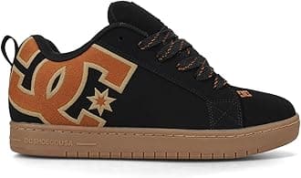 DC Shoes Court Graffik - Leather Shoes for Men - Leather Shoes - Men - Grey