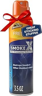 Fresh FX Smoke X Car Odor Eliminator Spray, Car Air Freshener Spray, Midnight Air Scent, 3.5 Oz