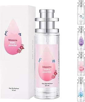 Elyven Baby Powder Perfume, Elyven Fresh Scent Perfume Fragrance Body, Baby-Soft Perfumes Spray, Long-Lasting Moisture & Fragrance, 35ml (Floral Blossom)