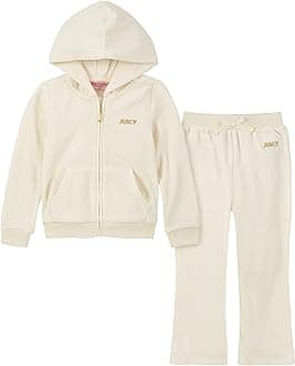 Juicy Couture girls 2 Pieces Jogger Set
