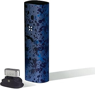 PAX 3 Premium Portable Vaporizer, Dry Herb, Concentrate, 10 Year Warranty, Complete Kit, Midnight Rain.