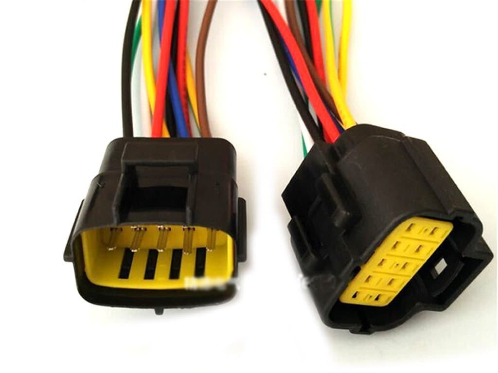 1 Set Car Waterproof 10 Pin Electrical Wire Connector Plug AWG Car Motorcycle with Cable