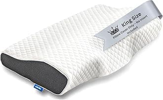 King Size Pillow Case | Designed to Keep Your Memory Foam Pillow Covered and Protected with This Crisp, Clean, White Pillowcase Made from Premium Materials