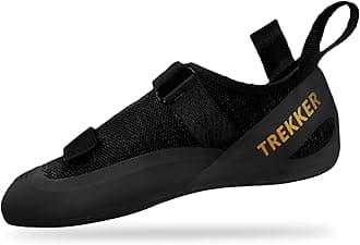 COREClimbing Shoes - Lightweight Breathable Rock Shoes With Dual-Strap Closure - Snug Fit Non-Slip for Wall and Hiking