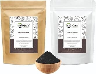 Activated Charcoal Powder Natural Coconut Shells Food Grade by Ash Spice Comp®25g-1kg (90)