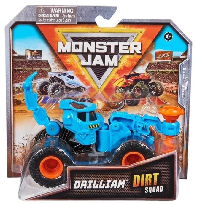 Monster JamDirt Squad (Drilliam Blue)