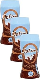 Options Belgian Chocolate Drink 220g (Pack of 3)