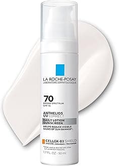 Anthelios UV Correct Sunscreen Moisturizer SPF 70, Daily Anti-Aging Face Moisturizer with Niacinamide to Even Skin Tone & Fine Lines, Sun Protection for Sensitive Skin