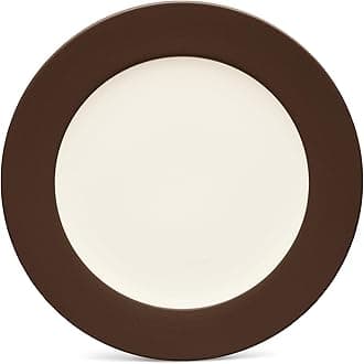 Colorwave Chocolate Rim Salad Plate