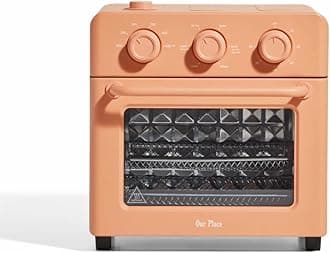 Our Place Wonder Oven | 6-in-1 Air Fryer & Toaster Oven with Steam Infusion | Compact, Countertop Friendly, Fast Preheat, Multifunctional | Air Fry, Toast, Roast, Bake, Reheat & Broil | Spice