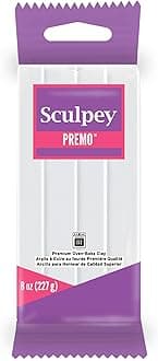 Polyform Premo Sculpey Polymer Clay 8 oz White