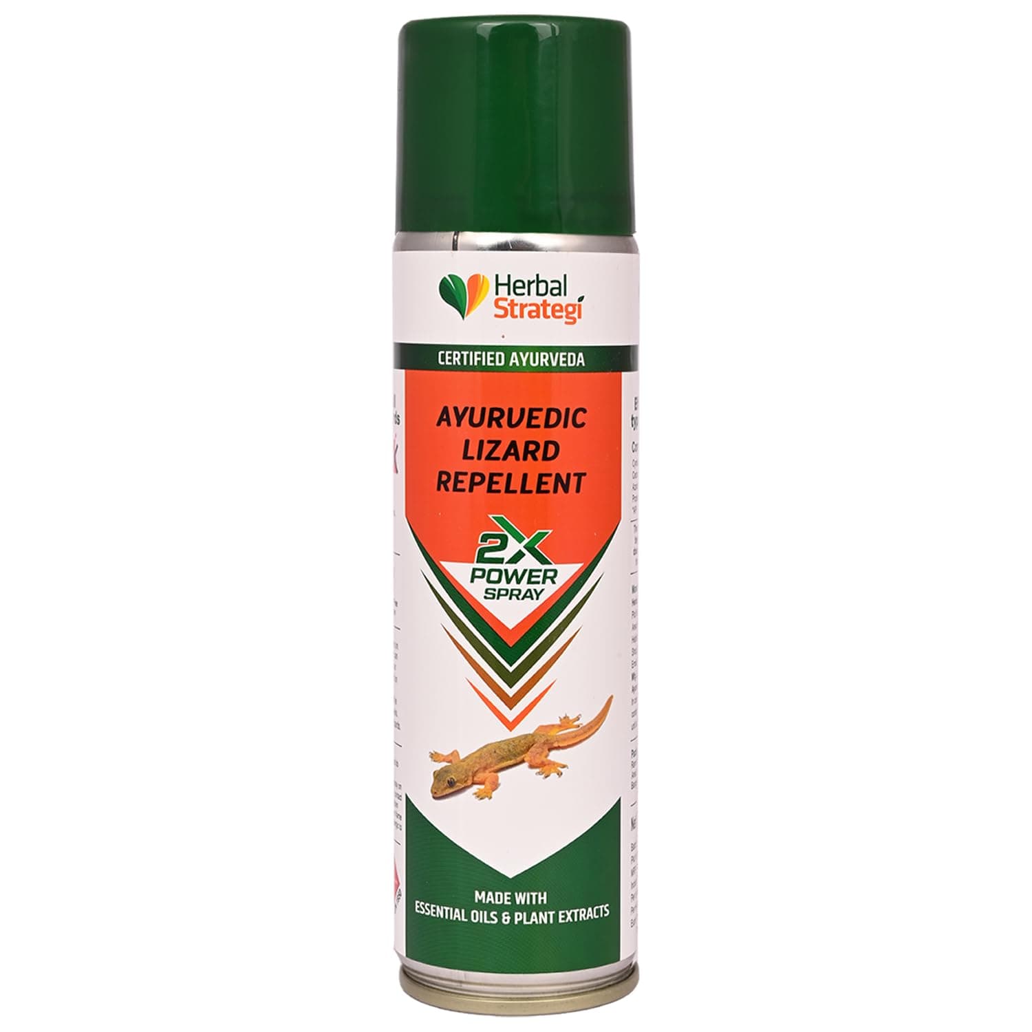 Ayurvedic Lizard Repellent Aerosol Spray - 200ml | Smarter way to Shuu Lizards away from home | 100% Herbal and Chemical free | Baby and Pet safe | Certified Ayurvedic