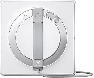 WINBOT W2 PRO Window Cleaning Robot, 3 Nozzles Water Sprayer, 10-Level Protection System, Win-SLAM 4.0 Path Planning, Steady-Climbing System, Edge Detection, App Control