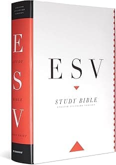 ESV Study Bible, Large Print (Hardcover, Indexed): English Standard Version