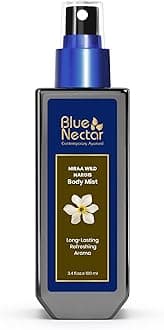 Blue Nectar Chamba Wild Nargis Body Mist for long lasting freshness and aromatic body odor (3.4 Fl oz)
