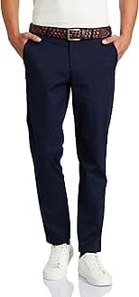Men's Regular Fit Flexi Waist Casual Pants | Stretchable Chinos | Stylish Office Fashion Trousers
