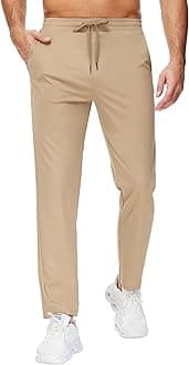 29"/34"/36" Inseam Men's Tall Sweatpants with Zipper Pockets Men Joggers Running Workout Athletic Gym Track Pants