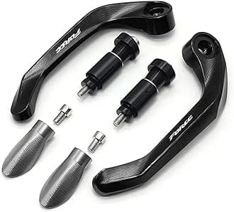 for Yamaha AEROX Force SMAX 155 Fall Protection Device Accessories Universal Motorcycle Scooter 22mm Handlebar End Handguard Bow (Color : Silver, Size : Force)