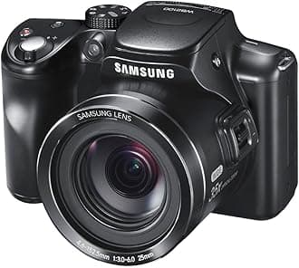Samsung WB2100 16.4MP CMOS Digital Camera with 35x Optical Zoom, 3.0" LCD Screen and 1080i HD Video (Black) (OLD MODEL)