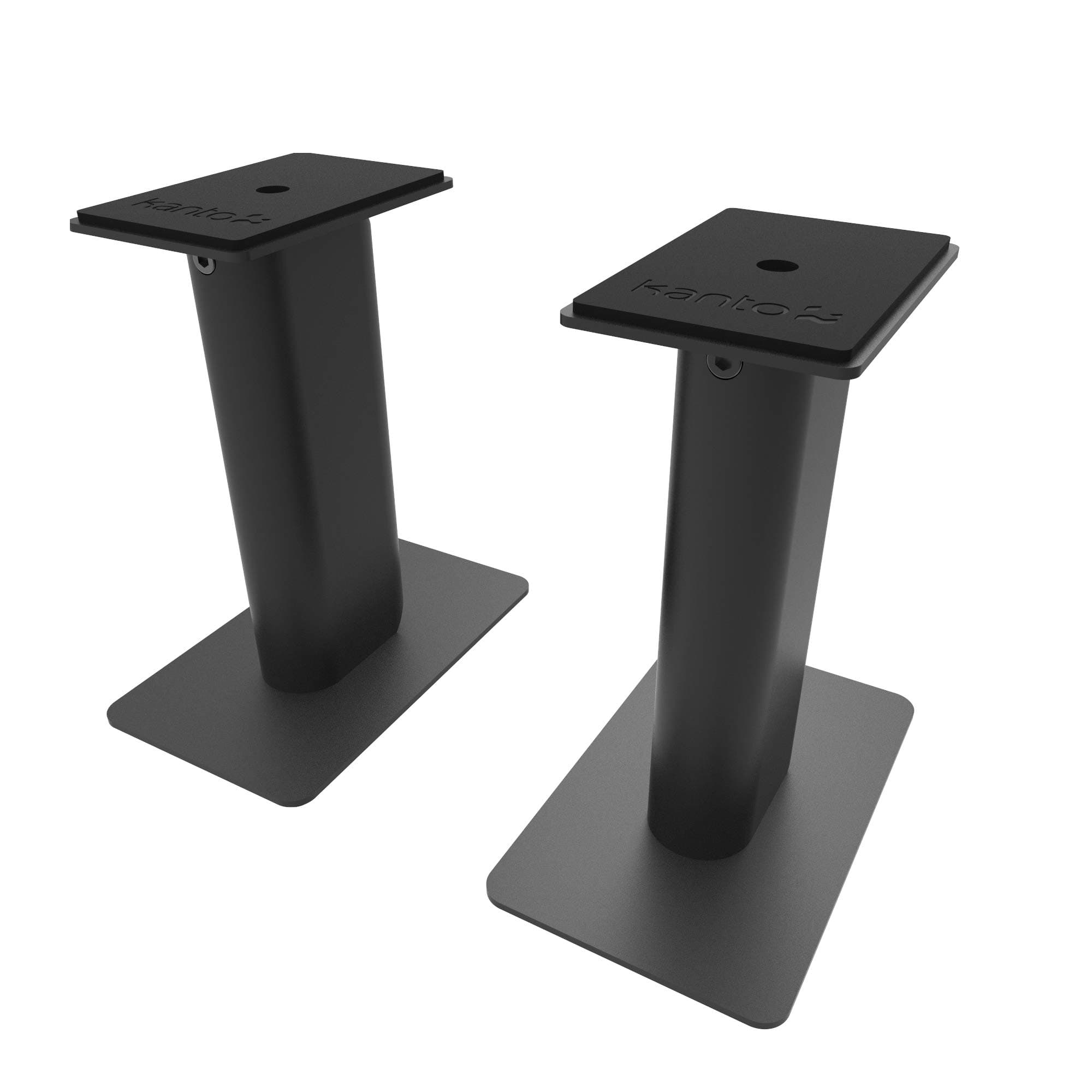 Kanto SP9 Universal Desktop Speaker Stands - 9 Inch - 2 Pack - Steel (Black)