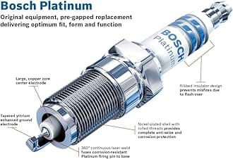BOSCH 6719 OE Fine Wire Platinum Spark Plug - Single
