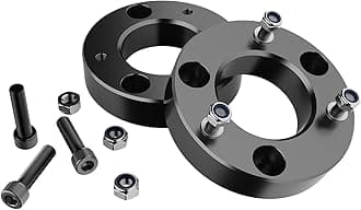 2 Inch Front Leveling Lift Kit For 2004-2026 Ford F150 2wd/4wd, Lift Kit Compatible With Expedition 2003-2018,2pcs Aluminum Suspension Strut Spacers | Raise Front End 2 Inch