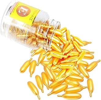 RED SQUARE Vitamin E Capsule For Face Pimple Glowing Skin 60 capsule Each Bottle (60 g)