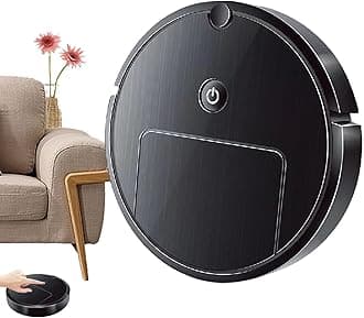 Cleaning Robot | Slim Low Noise Cordless Robotic Vacuum Cleaner,1000Pa Strong Suction, Cordless, Replaceable Mop Accessories,Floor Cleaner Machine