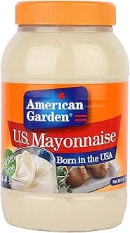 American Garden U.S Mayonnaise Gluten Free, 887 ml ℮ 32 fl oz ℮ 870 g