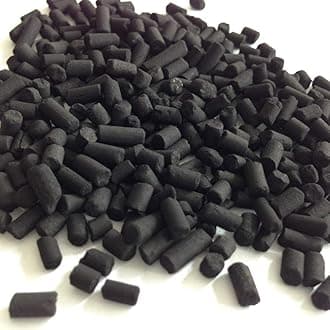 500G ACTIVATED CARBON CHARCOAL AQUARIUM 4MM PELLETS FISH TANK EXTERNAL FILTER MEDIA/KOI FISH POND WATER DECHLORINATOR FILTERS 500 GRAMS