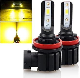 H11 H8 LED Fog Light Bulb Yellow