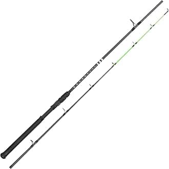KastKing KONG Fishing Rod, Powerful, Lightweight S-Curve Graphite Rod Blanks, Nano Resin Technology, Stainless-Steel Double-Foot Guides w/Titanium Oxide Rings, Non-Slip Handles, Chartreuse Strike Tips