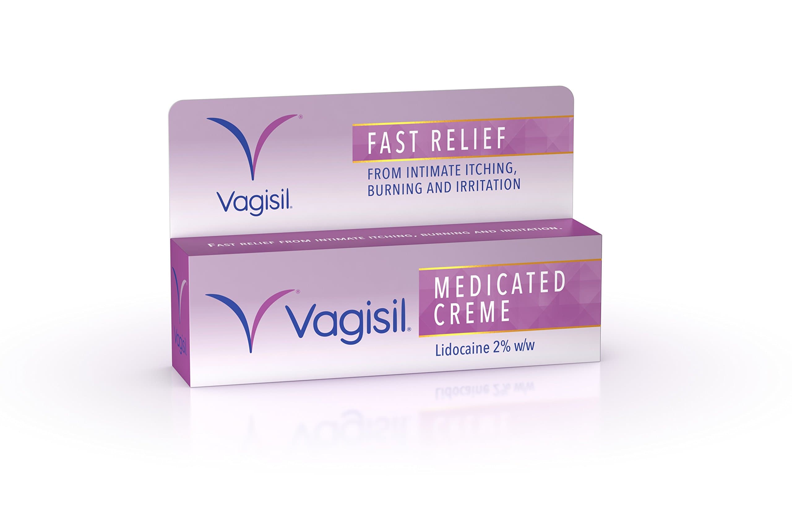VAGISIL Medicated Crème, Fast Relief from Intimate Itch, Burning & Irritation, 30 g