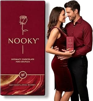 Nooky Premium Dark Chocolate For Men & Women|Dark Chocolate For Uplifting Mood|Best Gift Set For Men & Women|Ideal For Men & Women,Vegan & Gluten-Free Delight,40 Gram