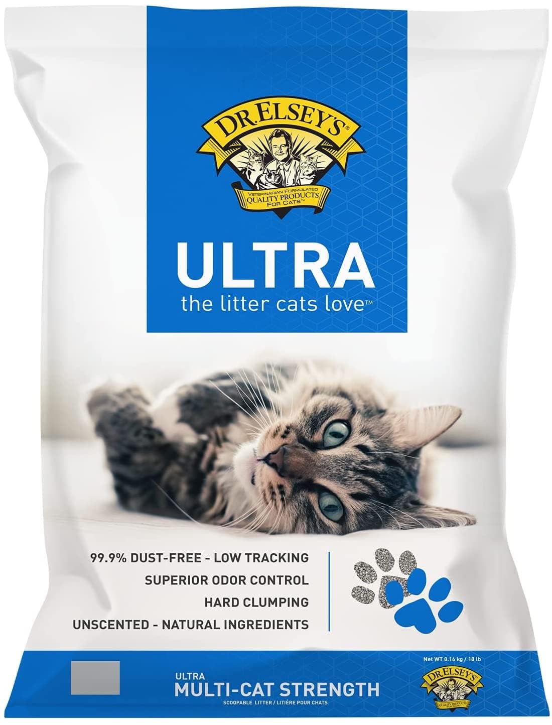 Premium Ultra Unscented Clumping Cat Litter