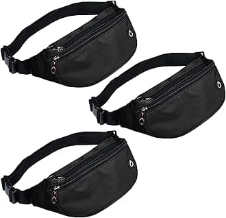 Fanny Pack for Men Women, Waterproof Sports Waist Bag Pack, Belt Bag for Travel Hiking Running