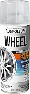 366439 Automotive High Performance Wheel 3X Spray Paint, Gloss Clear, (312 grams/Can)