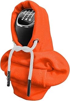 Gear Shift Hoodie, Universal Car Shift Knob Cover, Automotive Interior Cute Gadgets, Car Accessories and Decorations Mini Hoodie for Car Shifter