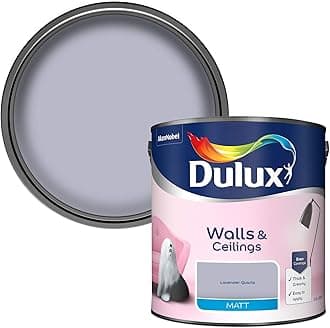 Dulux Matt Emulsion Paint For Walls And Ceilings - Lavender Quartz 2.5 Litres