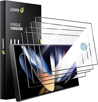 [Replacement] for Samsung Galaxy S24 Ultra Screen Protector Tempered Glass- 4 Pack (WITHOUT INSTALLING Box)