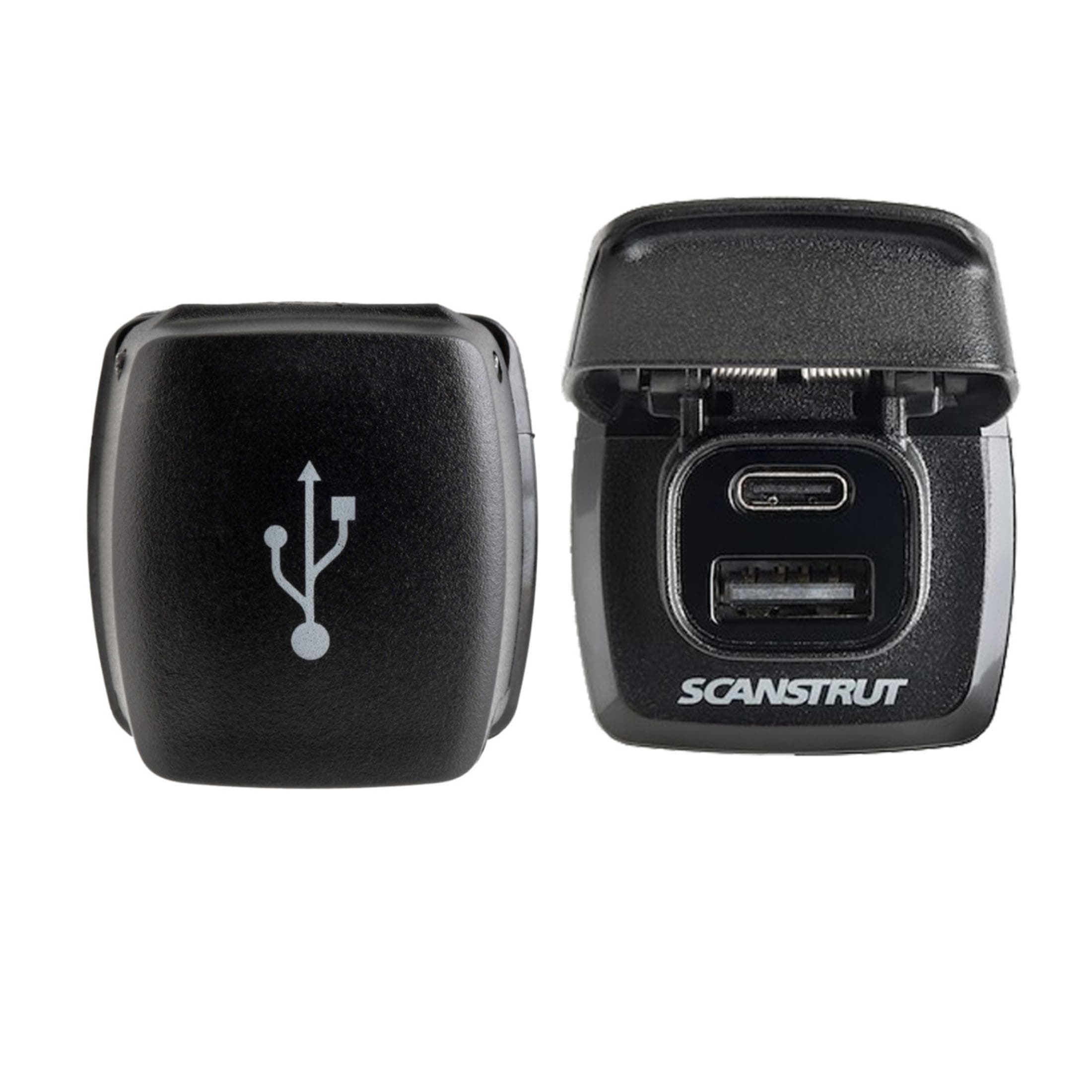 Scanstrut Flip Pro Fast Charge Dual USB Socket