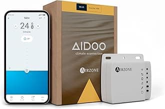 AIRZONE – Aidoo WiFi Control for Air Conditioning – Model AZAI6WSCGG1 – for Split, Floor and Ceiling Units – Remote AC Control and App Scheduling – Works with Google Home and Alexa