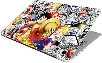 Laptop Skin Stickers HD Quality Sticker for Laptops Upto 15.6" (Dustproof|Waterproof|Scratchproof|Reusable) - ONE Piece Ron