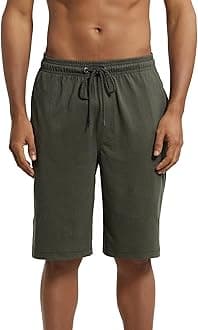 Jockey 9426 Men's Super Combed Cotton Rich Regular Fit Solid Shorts with Side Pockets