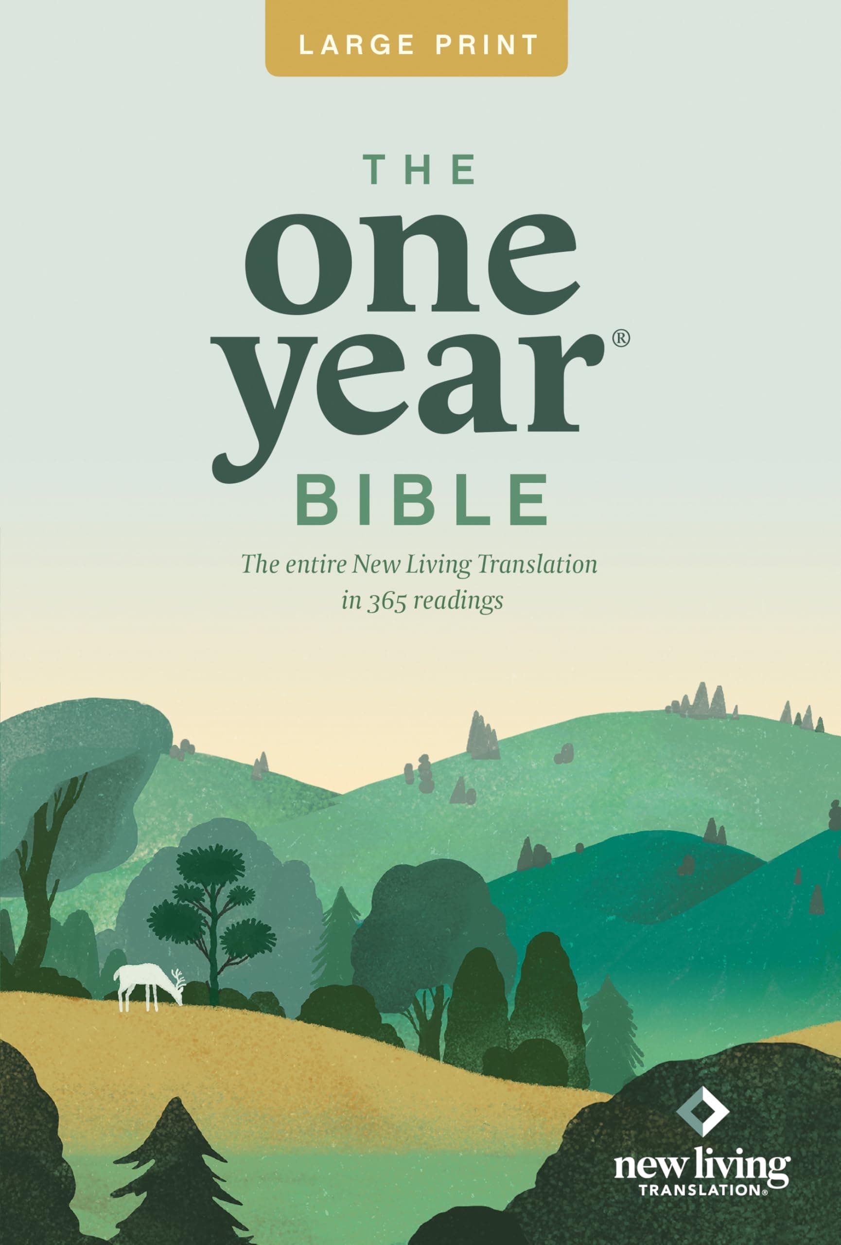 NLT One Year Bible, Large Print