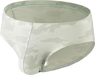 Summer Code Mens Bikini Briefs Bulge Pouch Underwear Breathable Stretch Micro Mesh Briefs Undies Low Rise Underpants